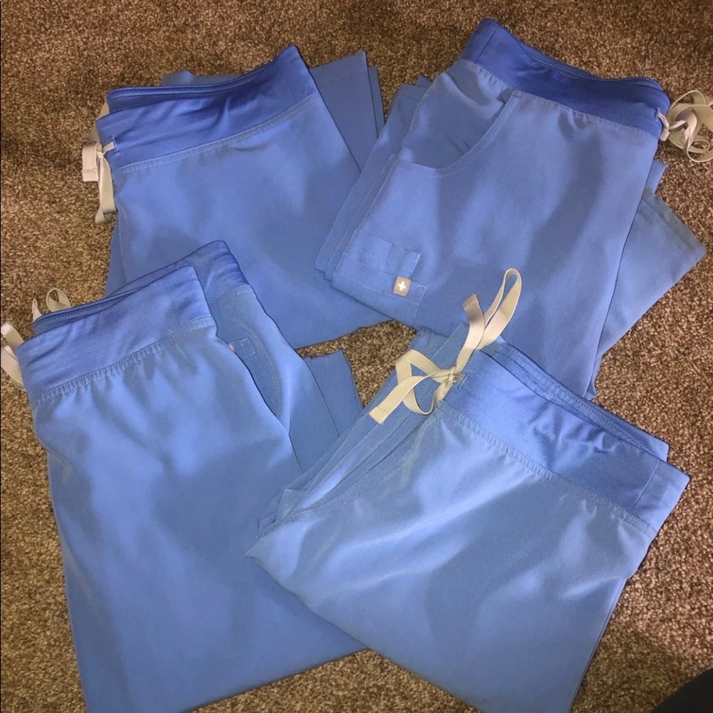 FIGS SCRUBS! FOUR PAIRS
